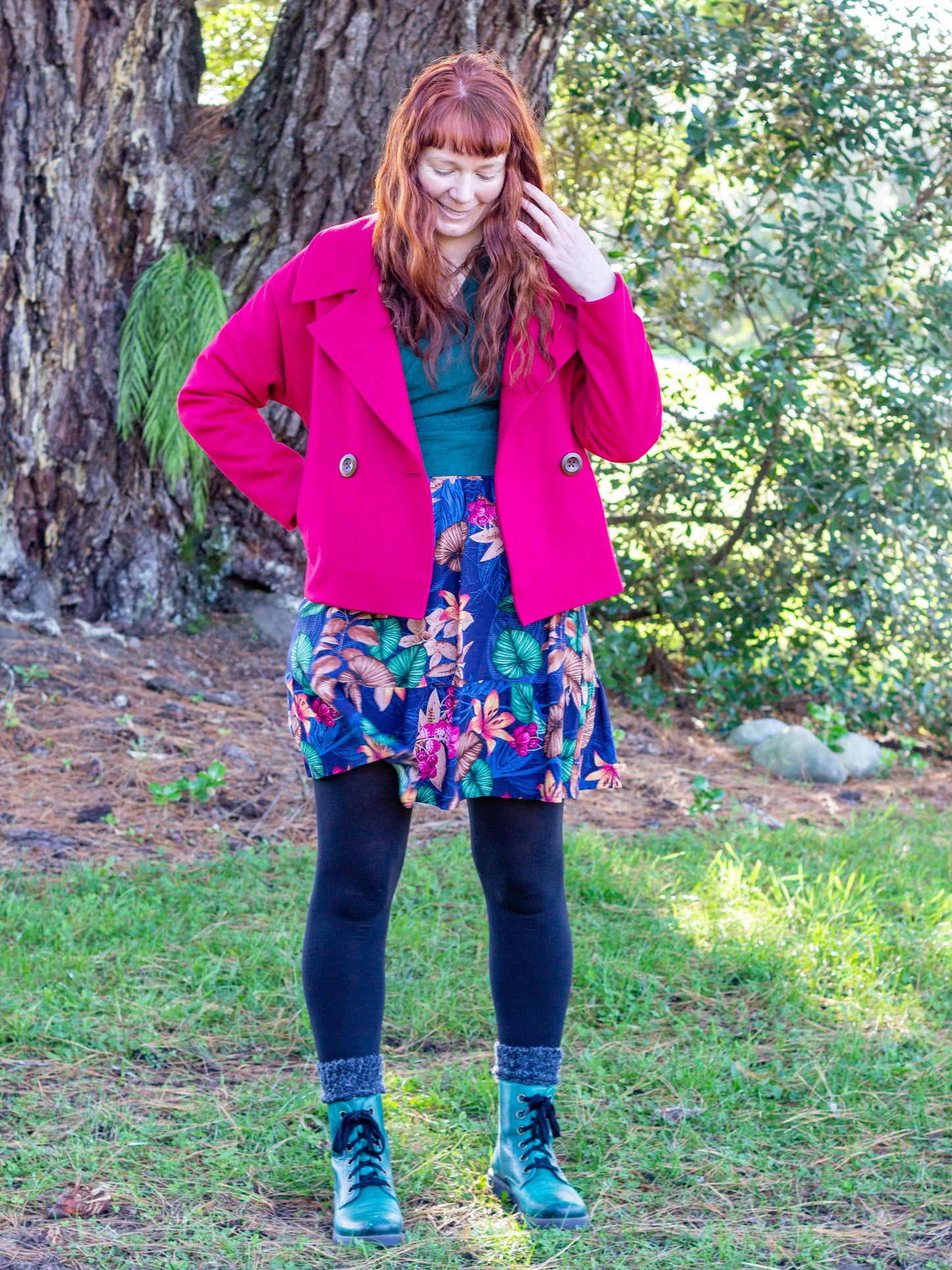 Pre-made Pepper Jacket (hot pink) - size M