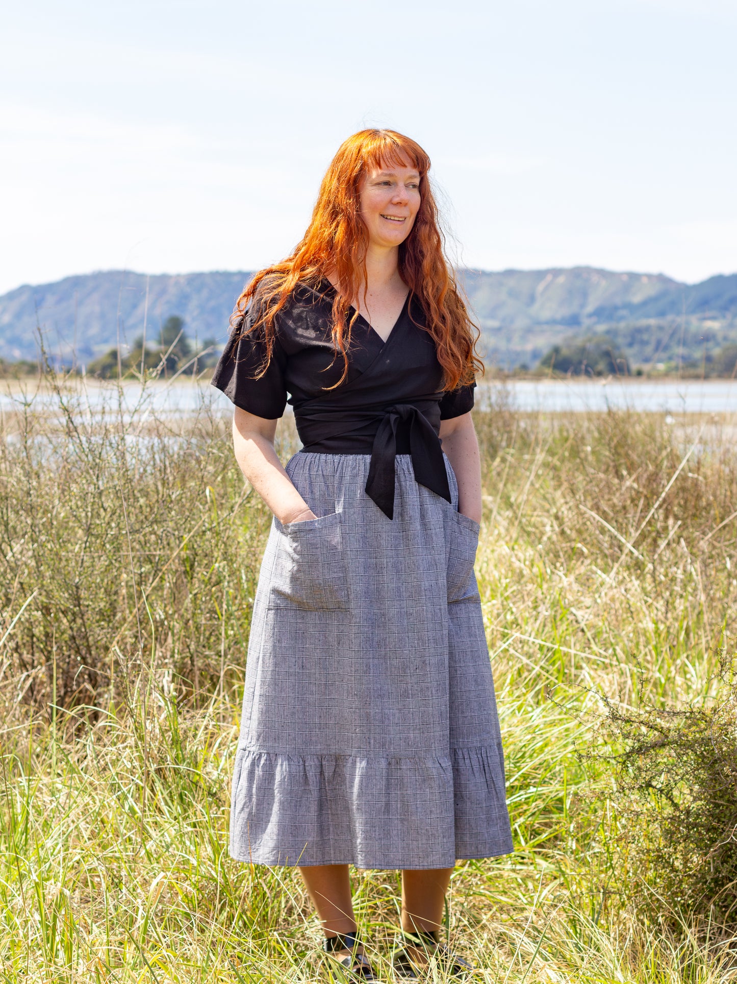 Millie Maxi Skirt - linen