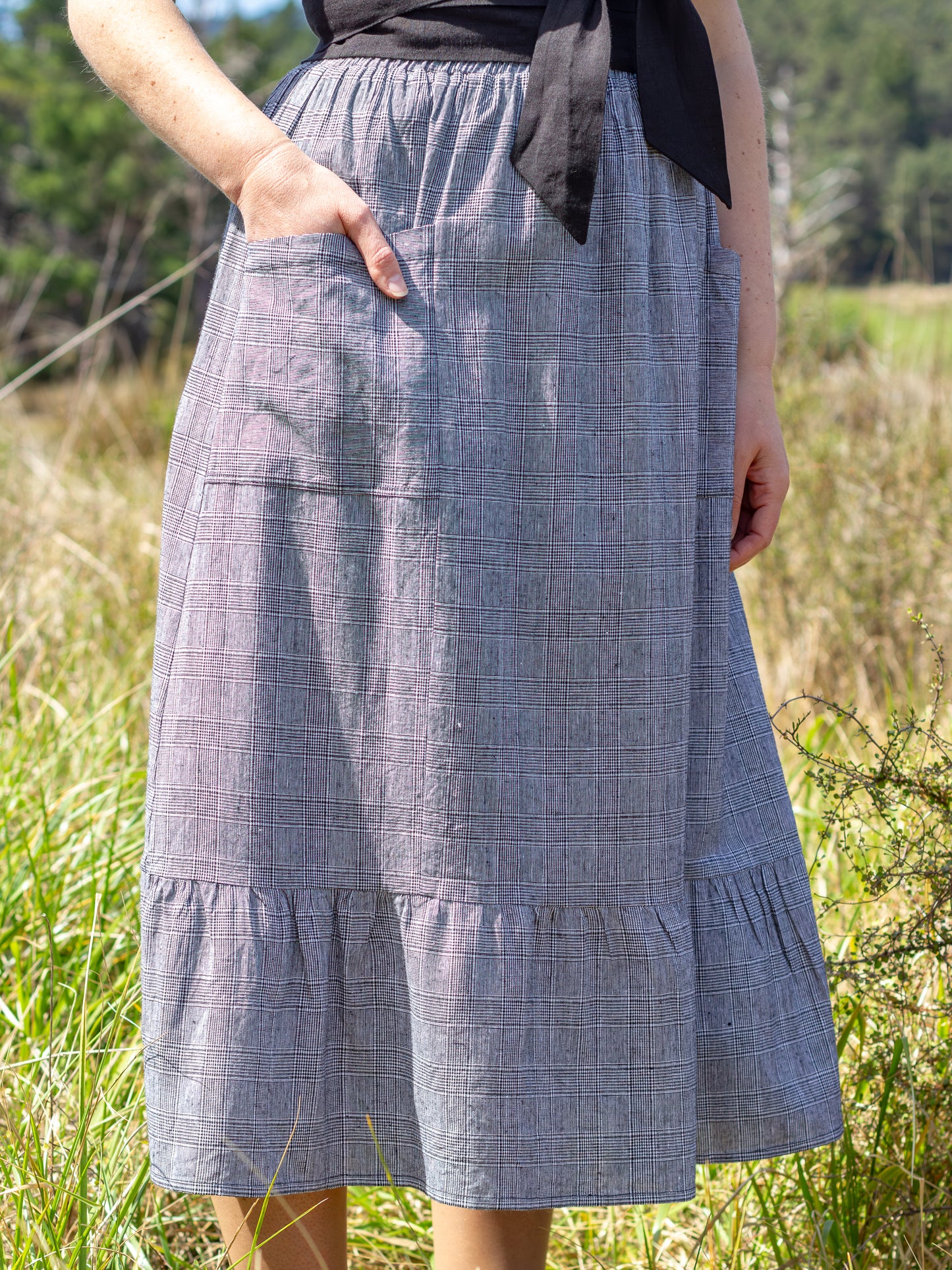 Millie Maxi Skirt - linen