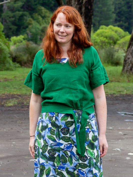 Maddie Tie Top - made to order