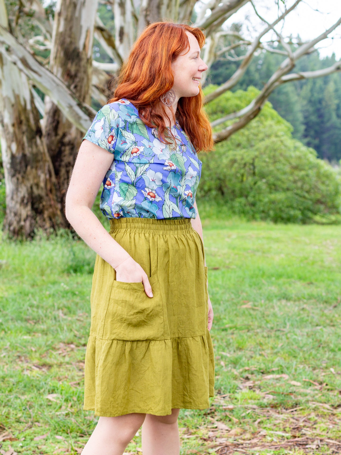 Sadie Skirt - linen