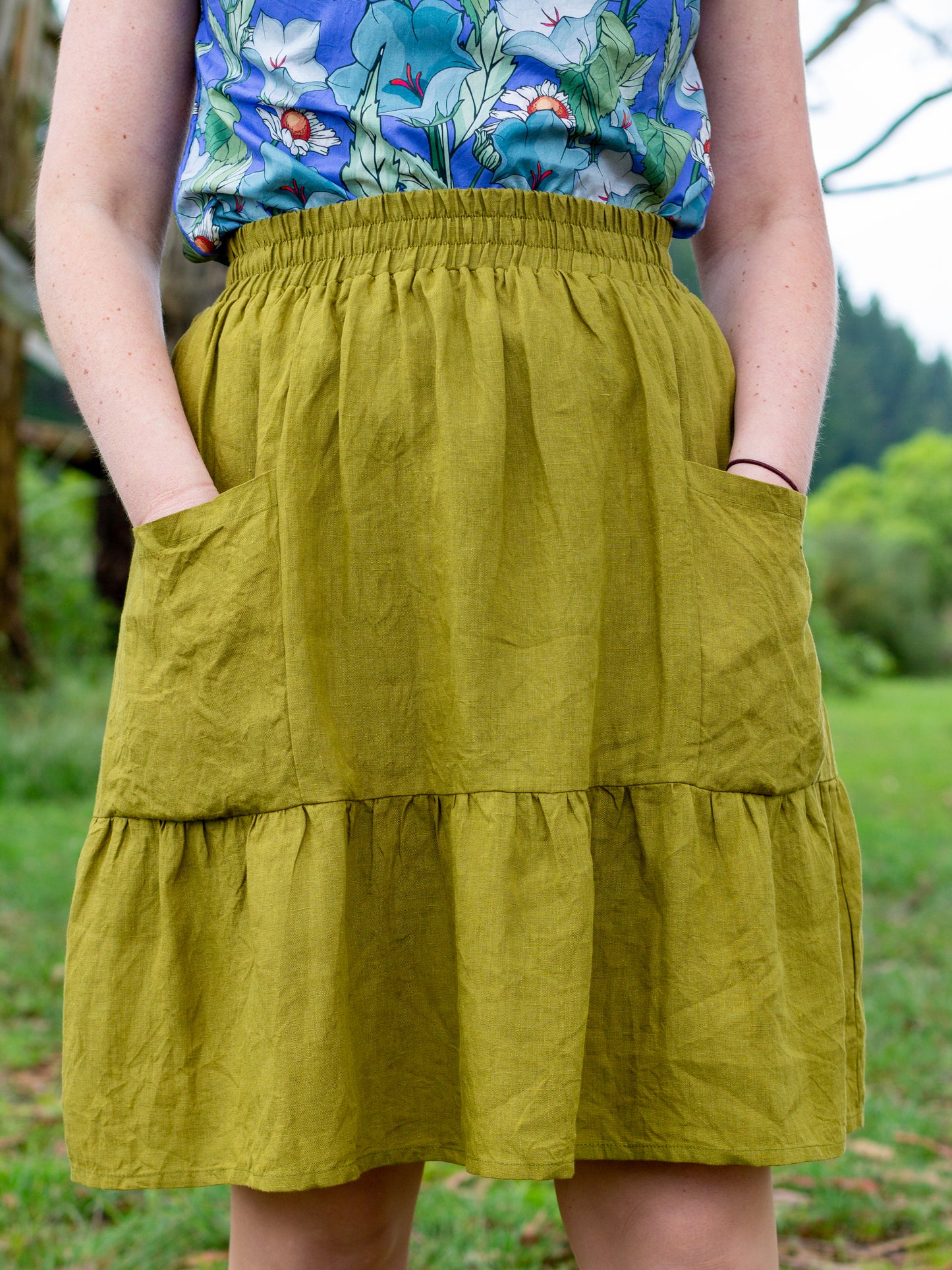 Sadie Skirt - linen