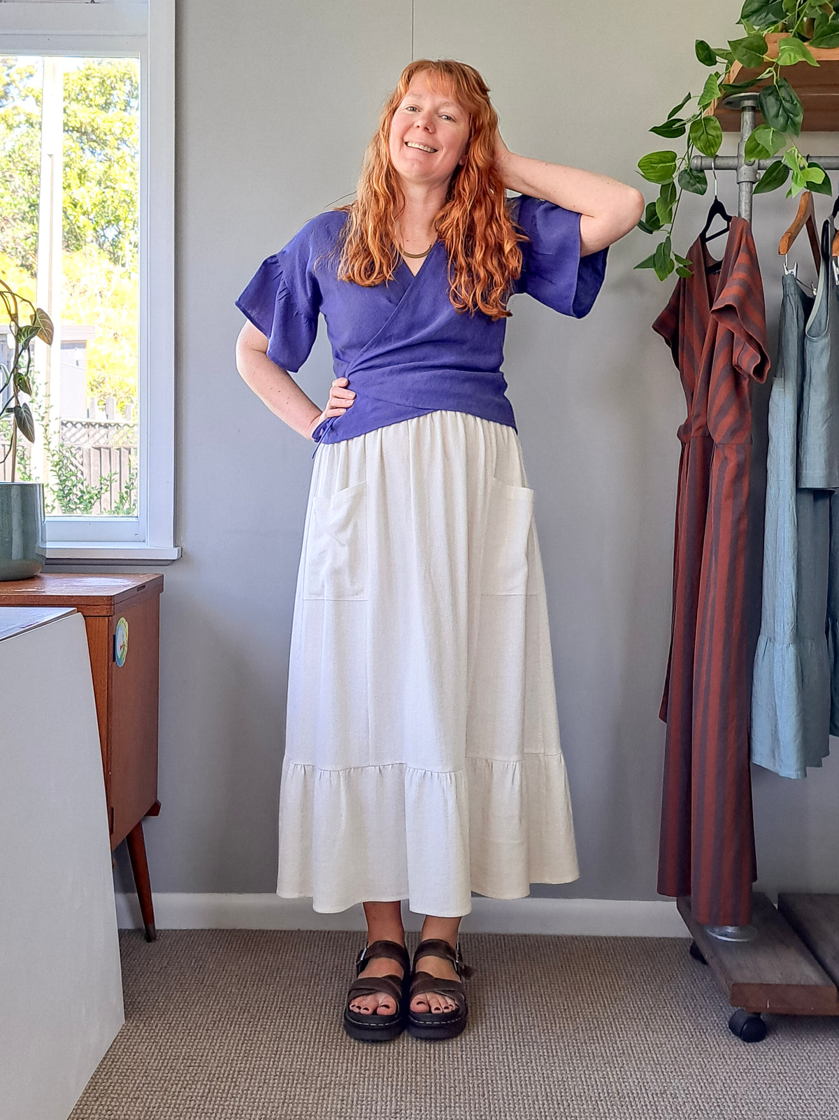 MILLIE MAXI SKIRT (ready to ship)