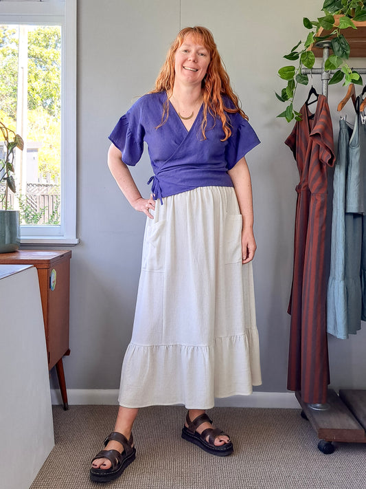 JOSIE WRAP TOP (ready to ship)