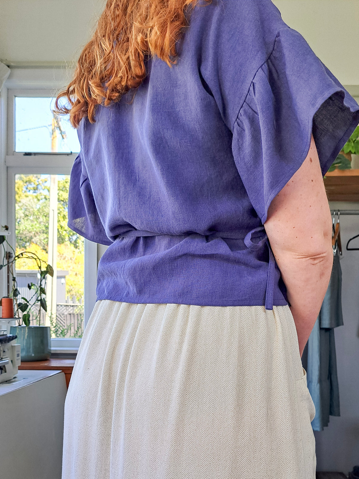 JOSIE WRAP TOP (ready to ship)