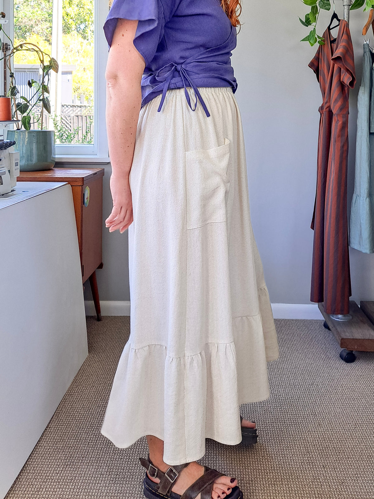 MILLIE MAXI SKIRT (ready to ship)