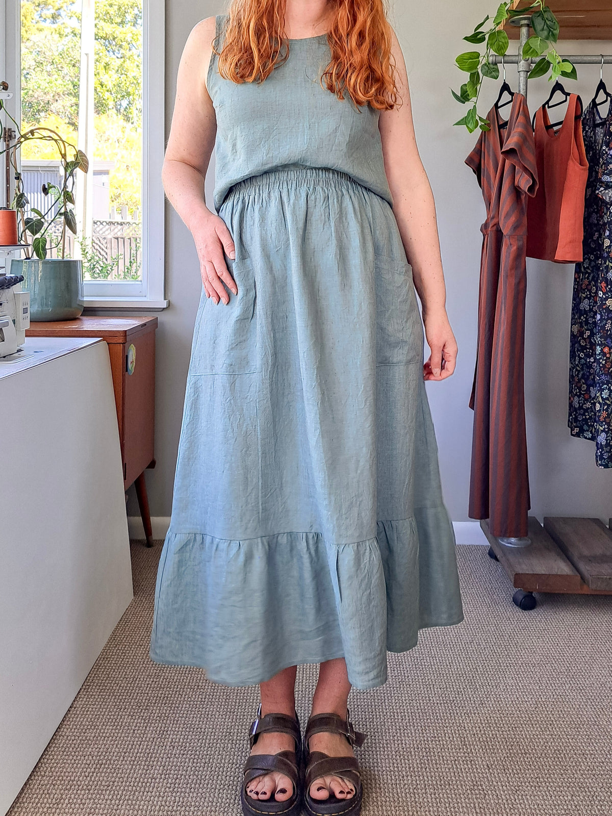 MILLIE MAXI SKIRT (ready to ship)