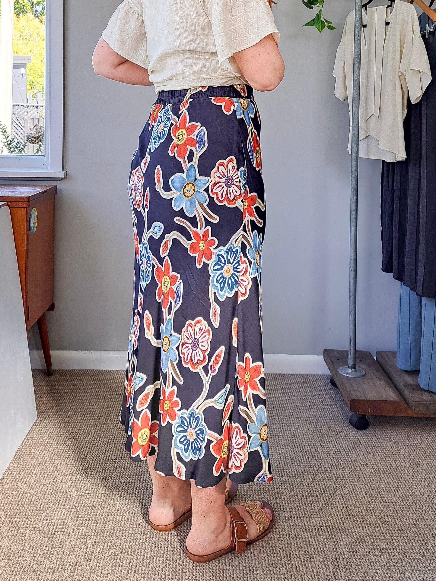 FREYA BIAS SKIRT (ready to ship)