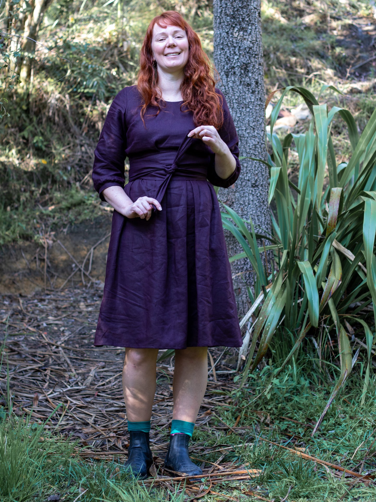 Mollie Dress (3/4 sleeves) - made to order