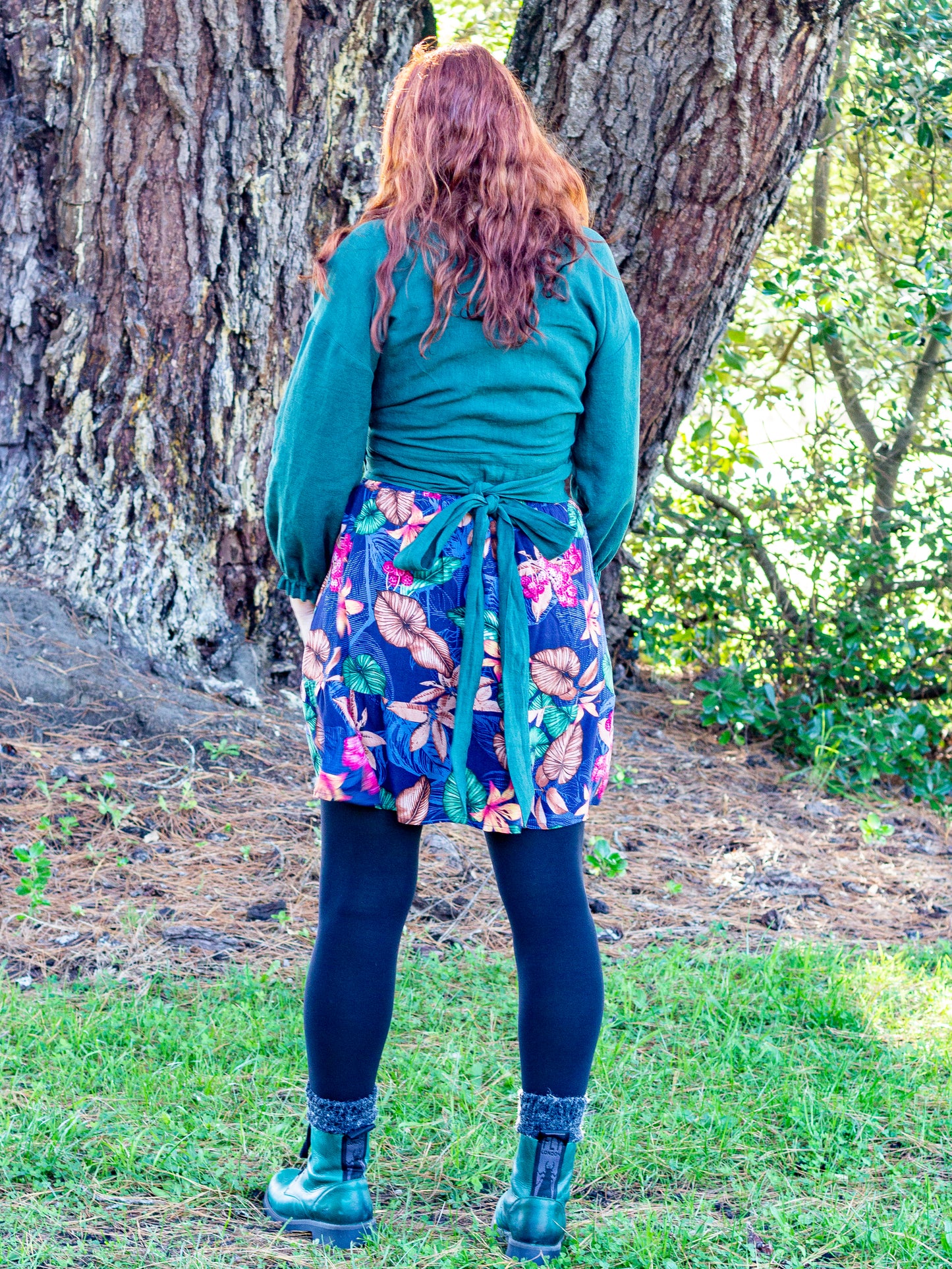 Renee Wrap Top - made to order