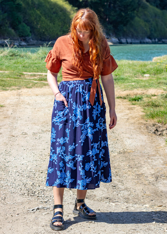 Millie Maxi Skirt (rayon) - made to order