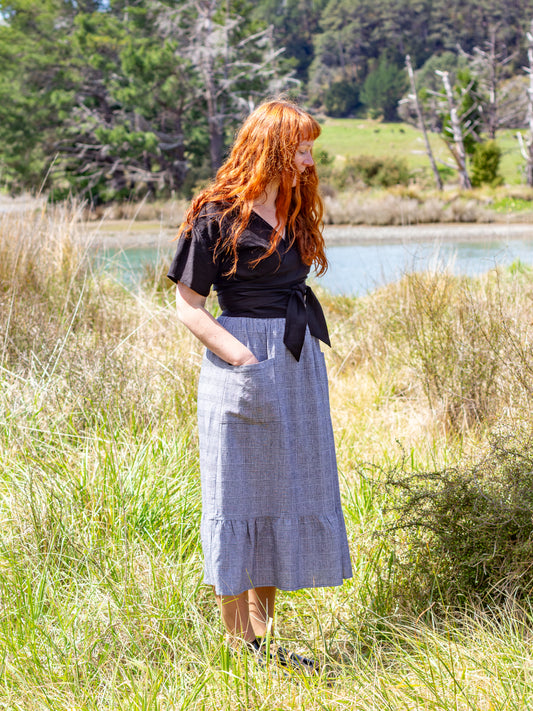 Millie Maxi Skirt (linen) - made to order
