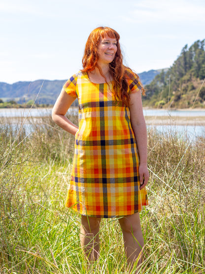 Ziggy Dress (linen) - made to order