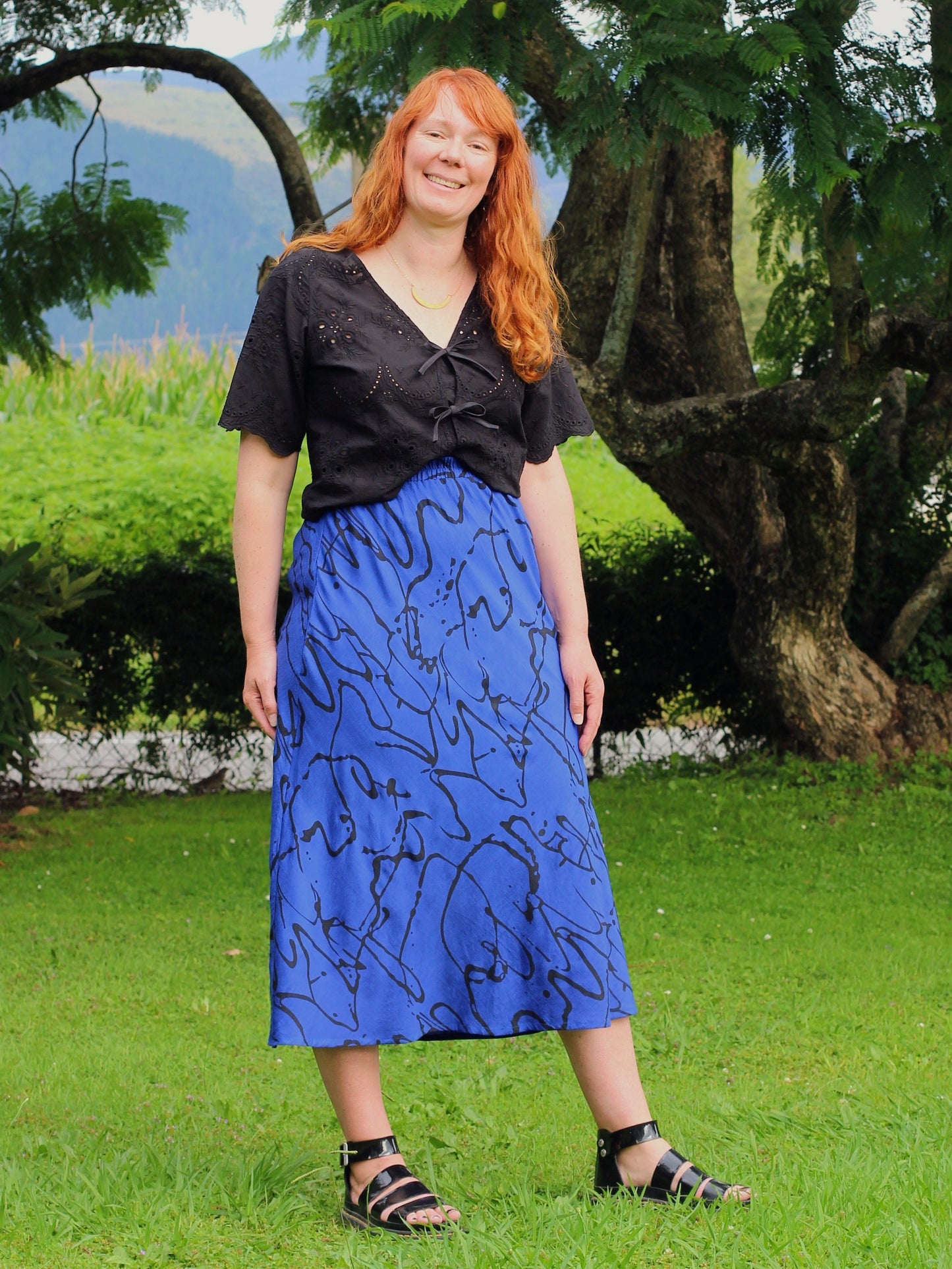 Freya bias skirt - made to order