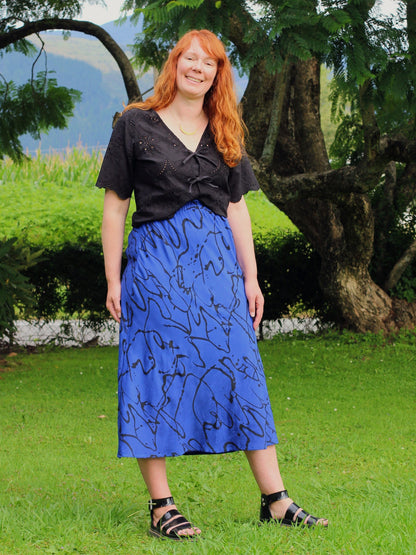 Freya bias skirt - made to order