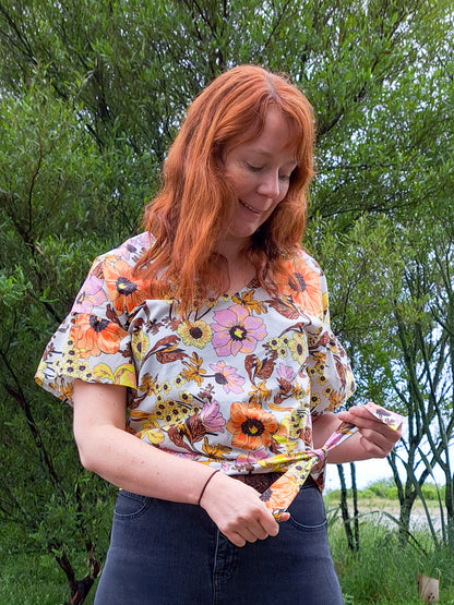 Maddie Tie Top - made to order