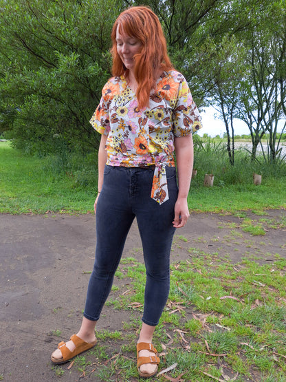 Maddie Tie Top - made to order