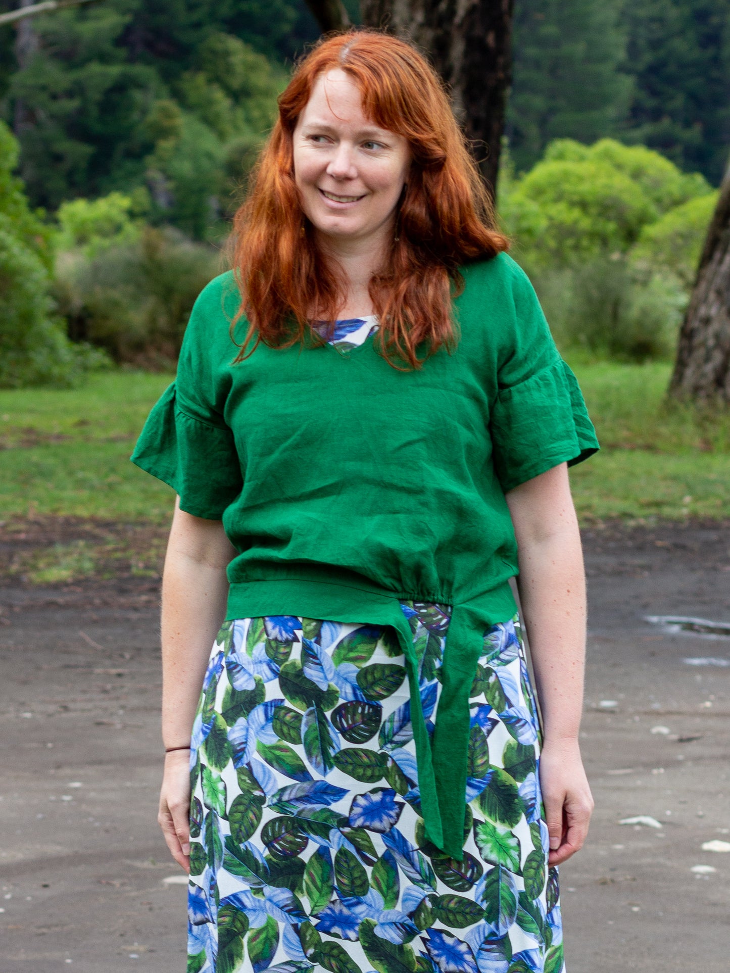 Maddie Tie Top - made to order