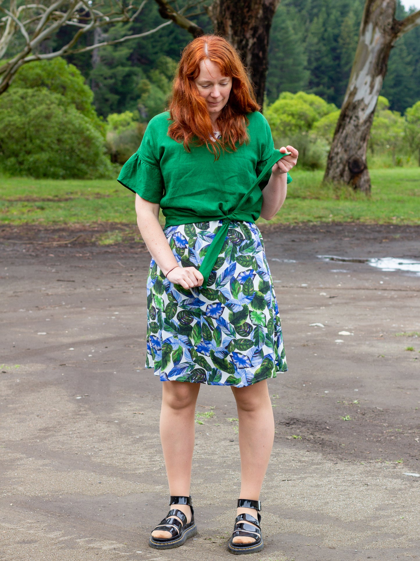 Maddie Tie Top - made to order