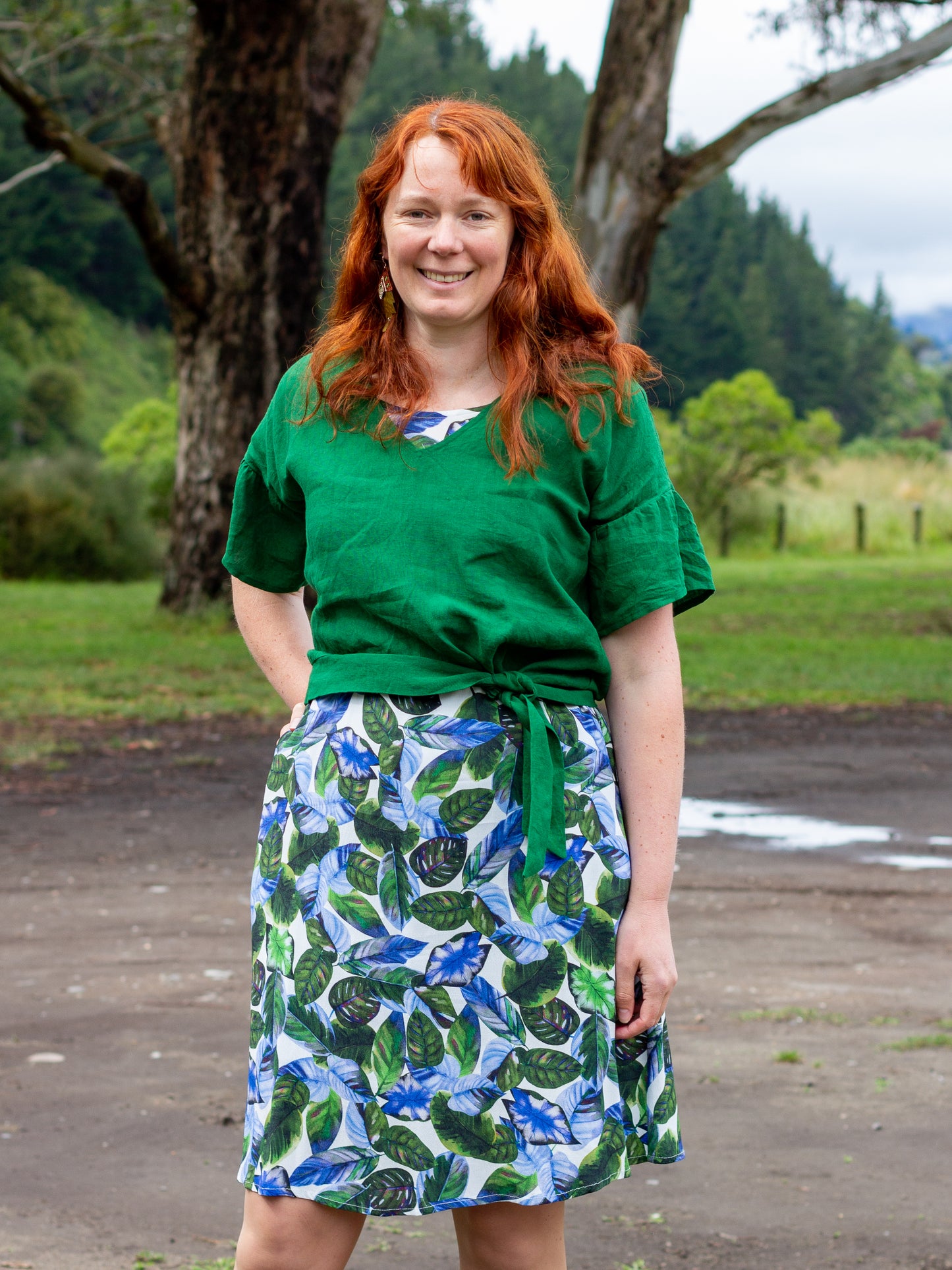 Maddie Tie Top - made to order