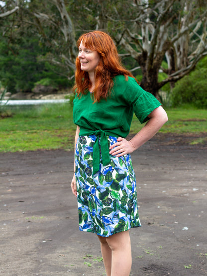 Maddie Tie Top - made to order