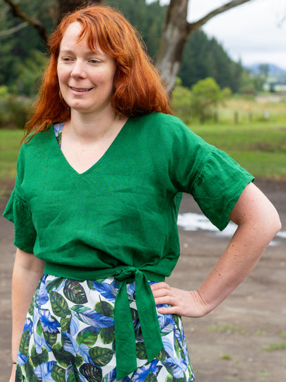 Maddie Tie Top - made to order