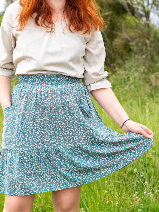 Sadie Skirt (rayon) - made to order